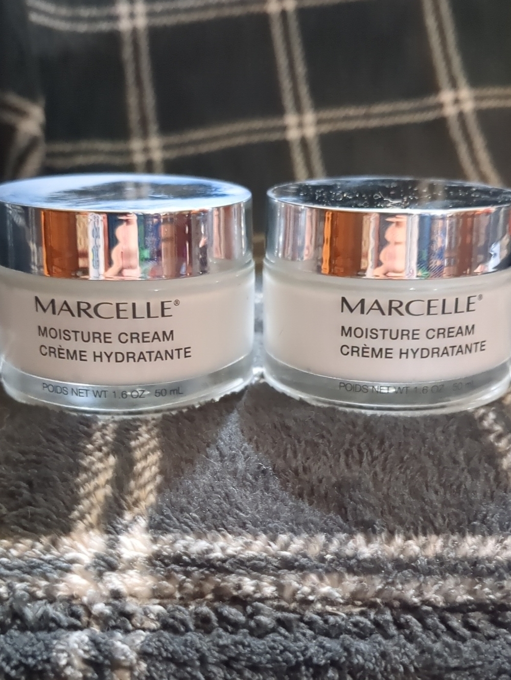 Marcelle Moisture Cream Hydrating Face Cream - Two 1.6 oz Pods